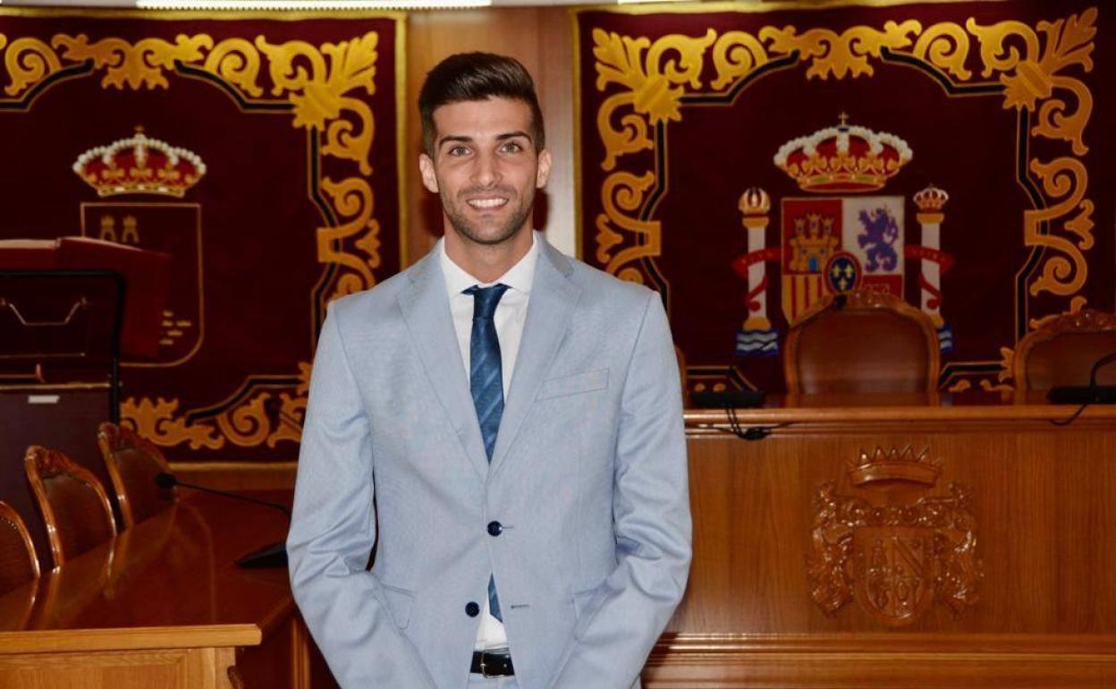 El presidente de la formación Unidad x Alguazas, José Gabriel García Bernabé.