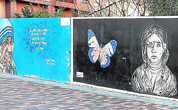 Murales realizados en Octubre Joven 2021.