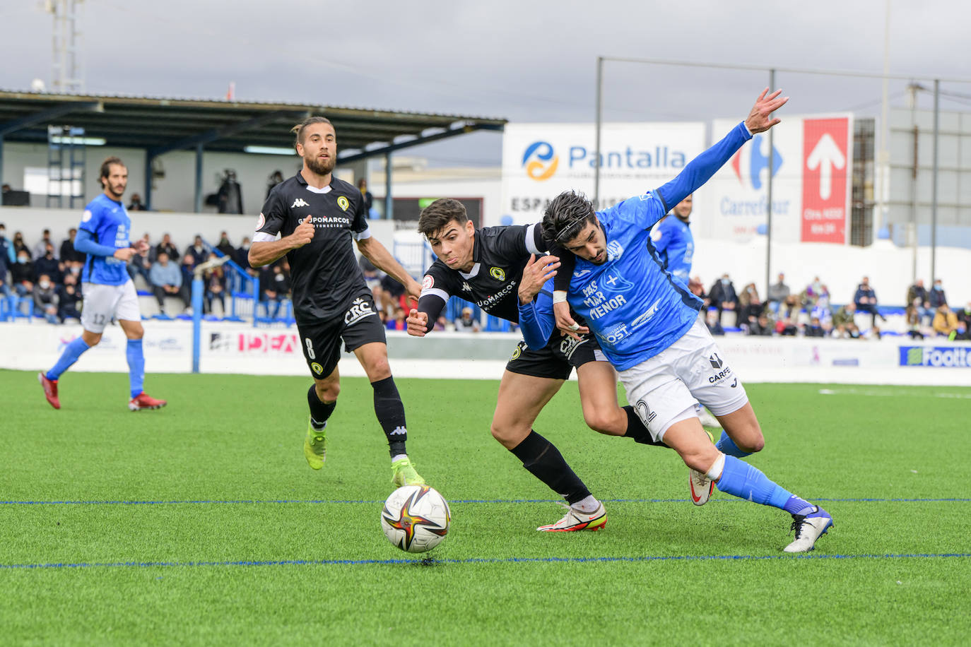 Fotos: Ackerman salva un punto para el Mar Menor ante un ineficaz Hércules