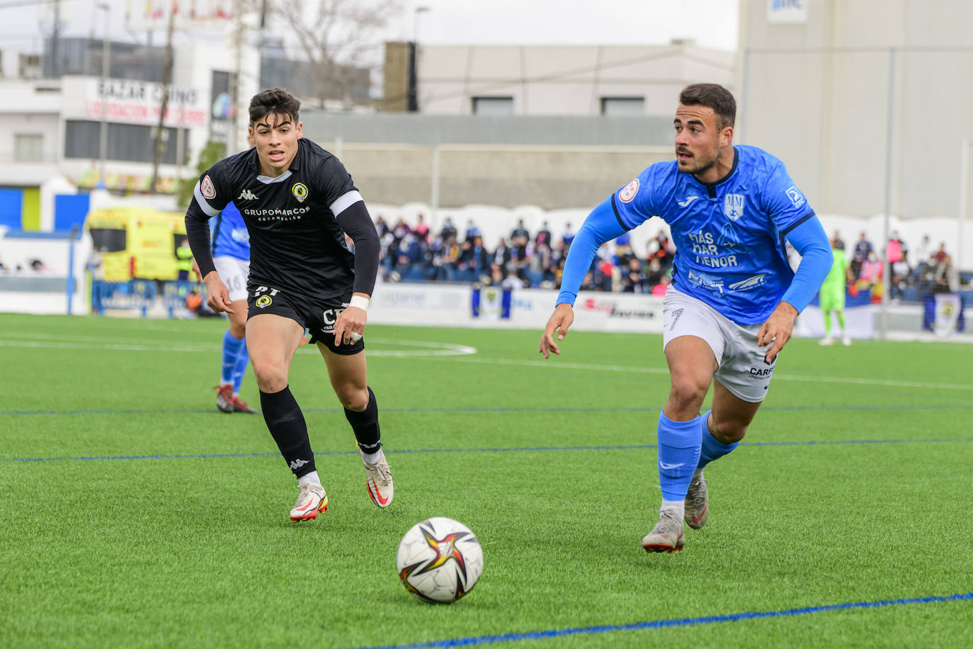Fotos: Ackerman salva un punto para el Mar Menor ante un ineficaz Hércules