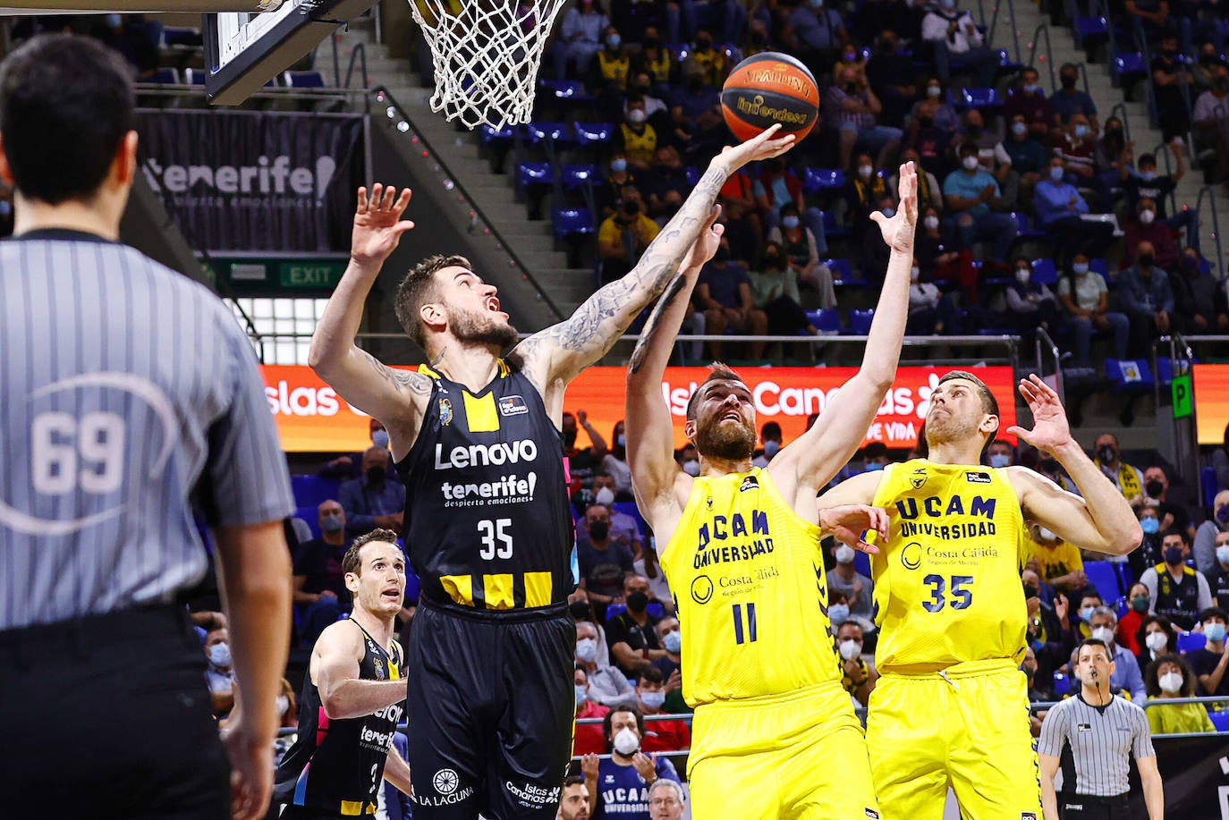 Fotos: Las imágenes de la derrota del UCAM Murcia en Tenerife