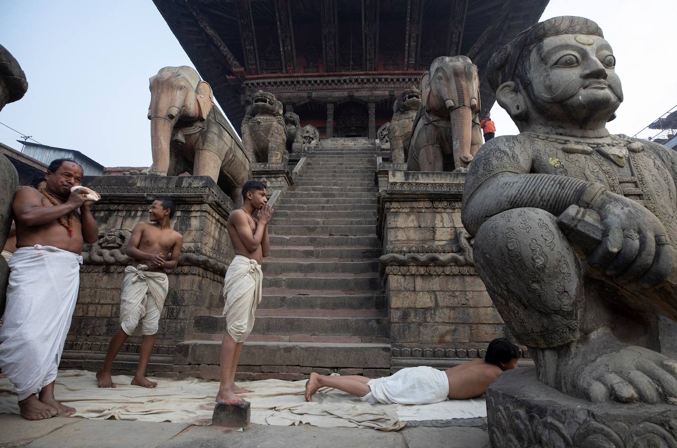 Fotos: Festival Madhav Narayan en Bhaktapur