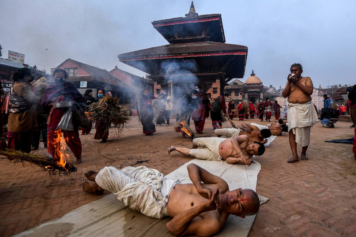 Fotos: Festival Madhav Narayan en Bhaktapur