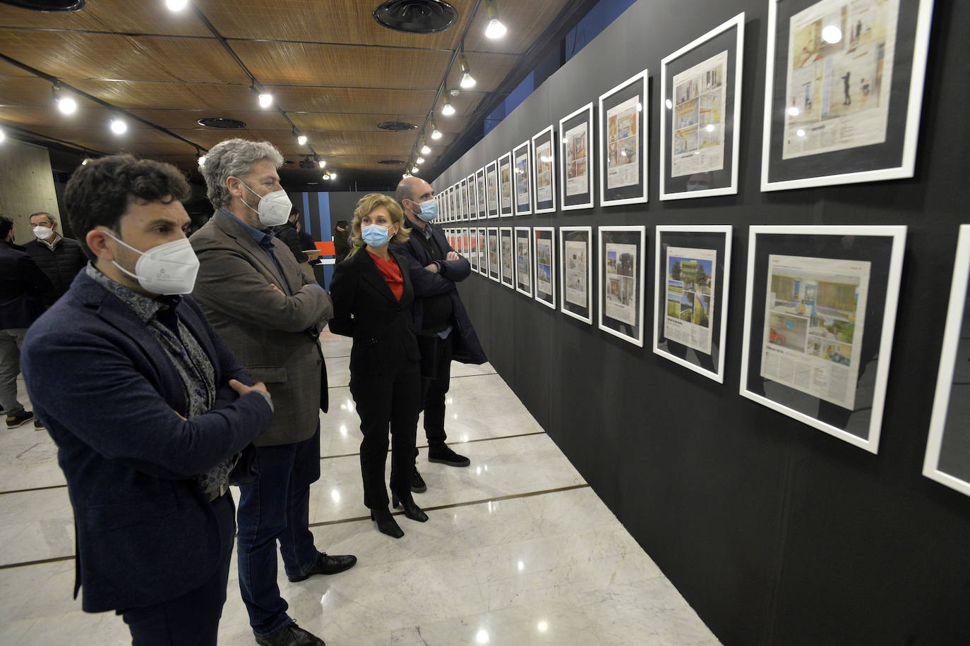 Fotos: Premio Víctor Beltrí a LA VERDAD por su apuesta por la divulgación de la arquitectura