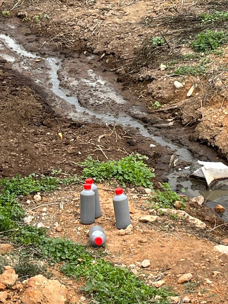 Fotos: Vertidos de purines junto al Mar Menor