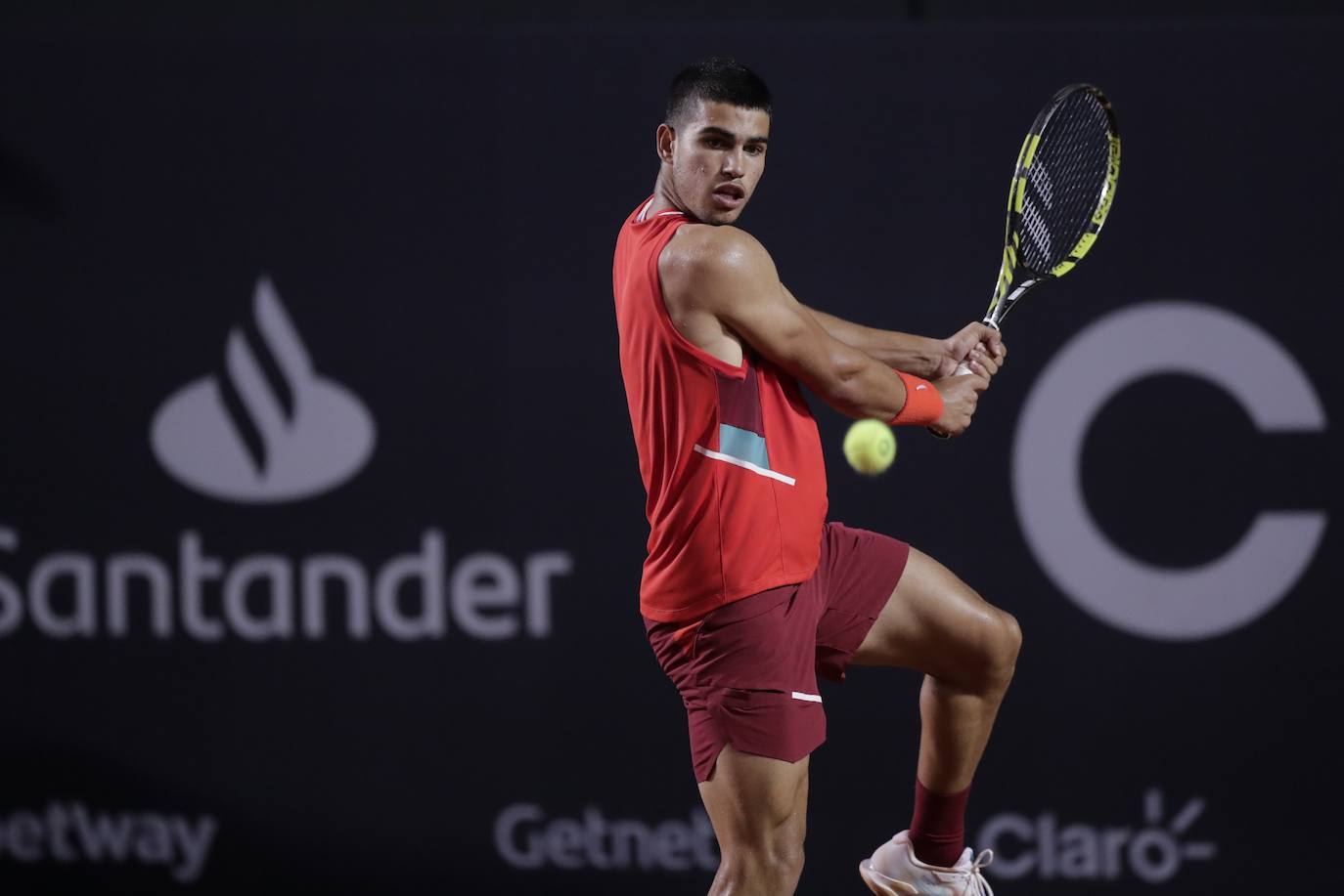 Fotos: Carlos Alcaraz - Jaume Munar, debut en la ATP Río Open 2022