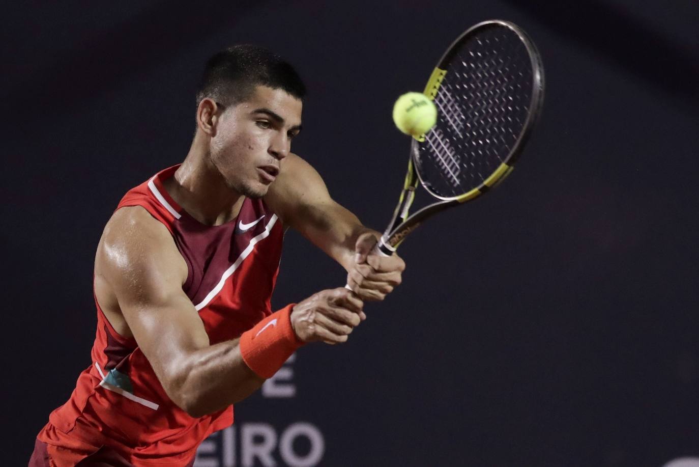 Fotos: Carlos Alcaraz - Jaume Munar, debut en la ATP Río Open 2022