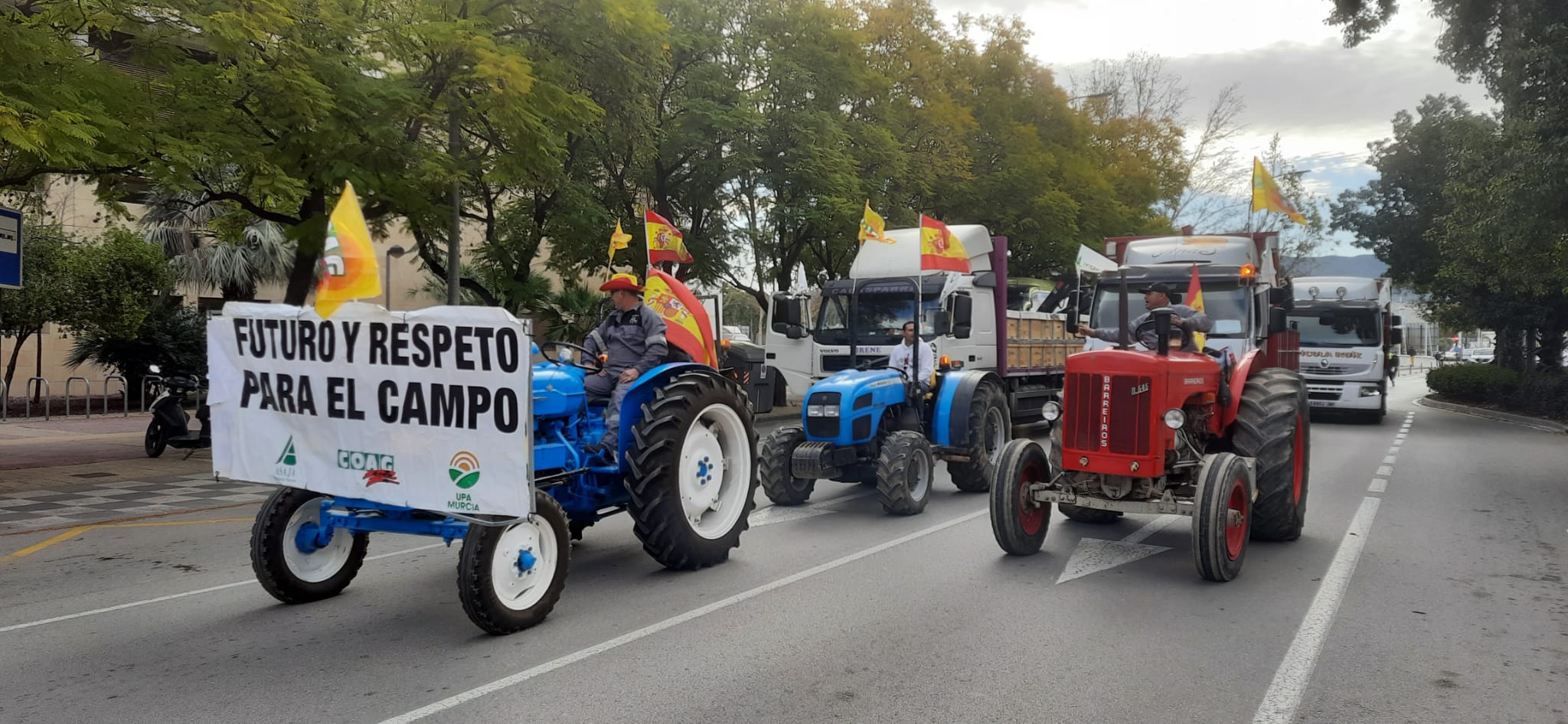 Fotos: La manifestación del campo en Murcia, en imágenes