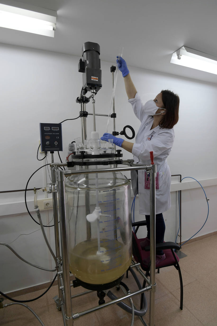 Fotos: La Región desarrolla un sistema para producir a gran escala bioplástico a partir de bacterias