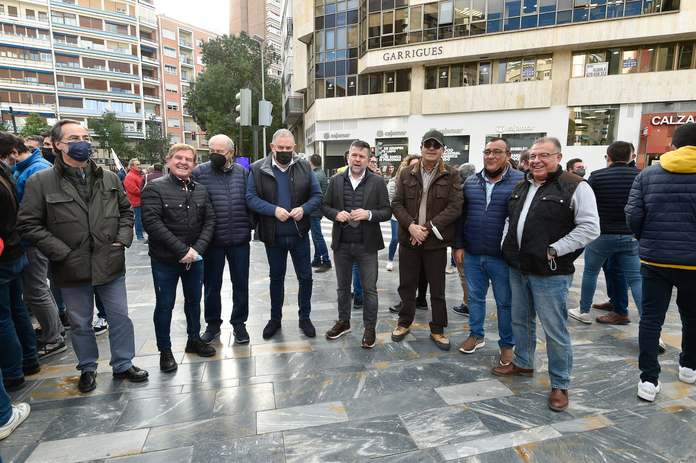 Fotos: Los agricultores salen a la calle en Murcia por la mejora del sector