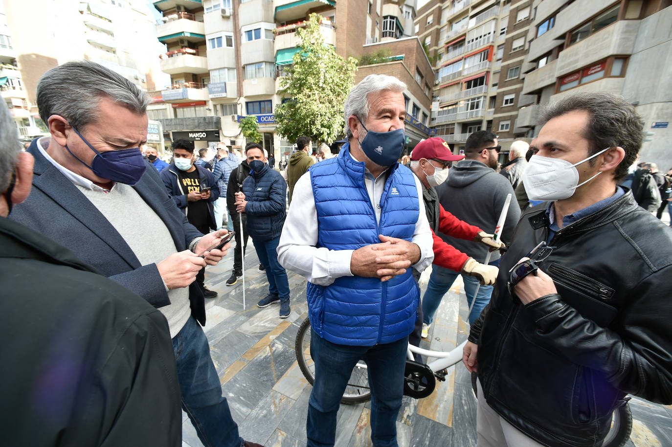 Fotos: Los agricultores salen a la calle en Murcia por la mejora del sector