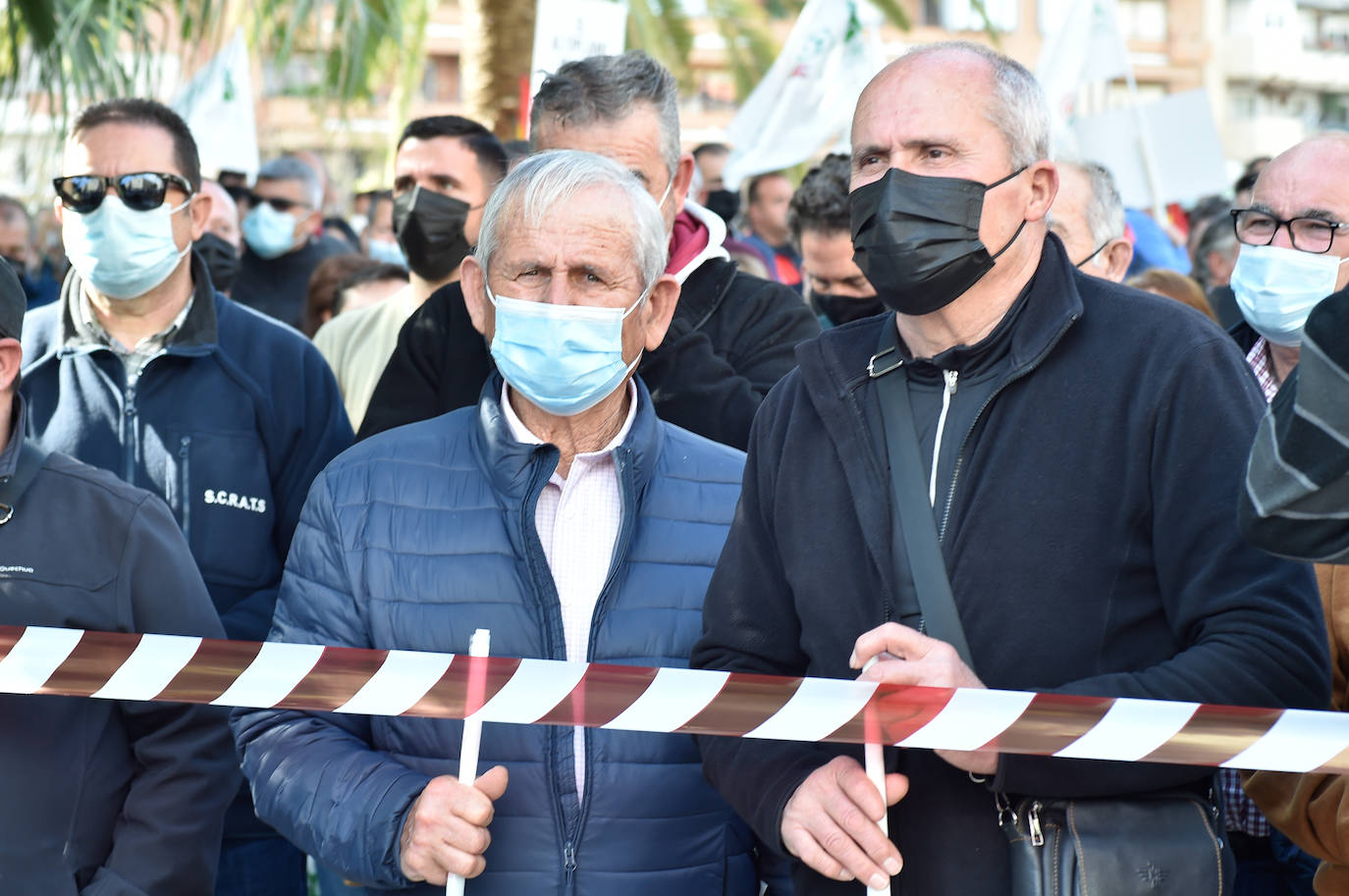 Fotos: Los agricultores salen a la calle en Murcia por la mejora del sector