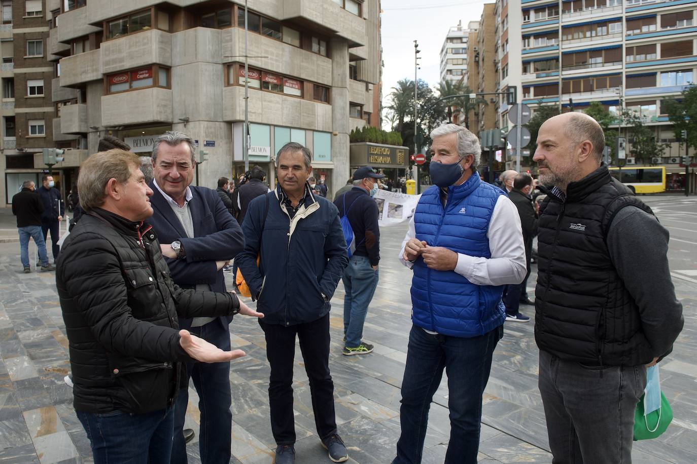 Fotos: Los agricultores salen a la calle en Murcia por la mejora del sector