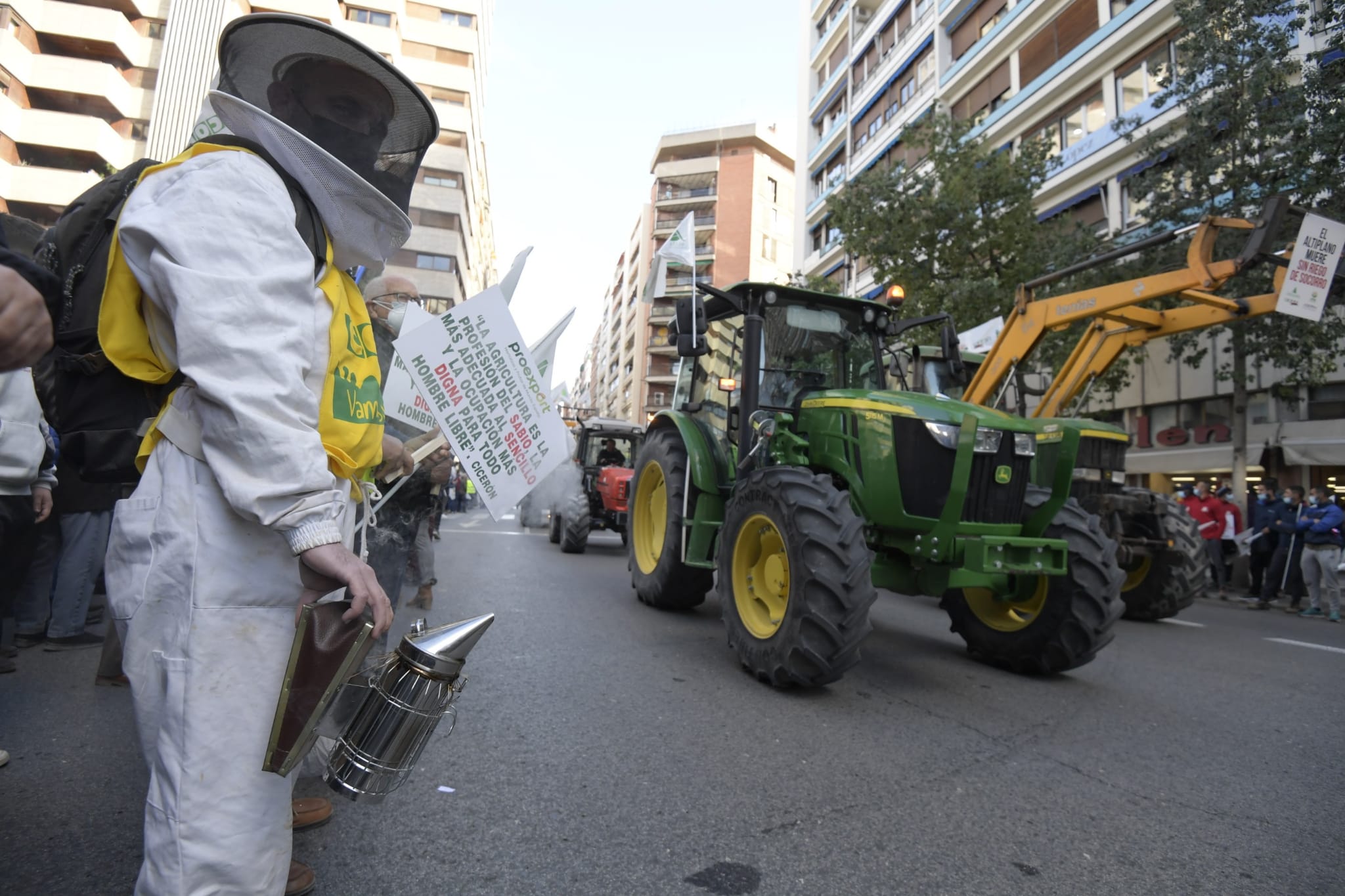 Fotos: La manifestación del campo en Murcia, en imágenes