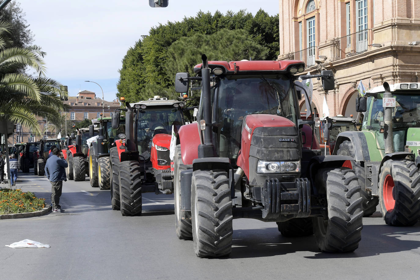 Fotos: Más de 500 tractores y camiones toman este miércoles Murcia en la manifestación del campo