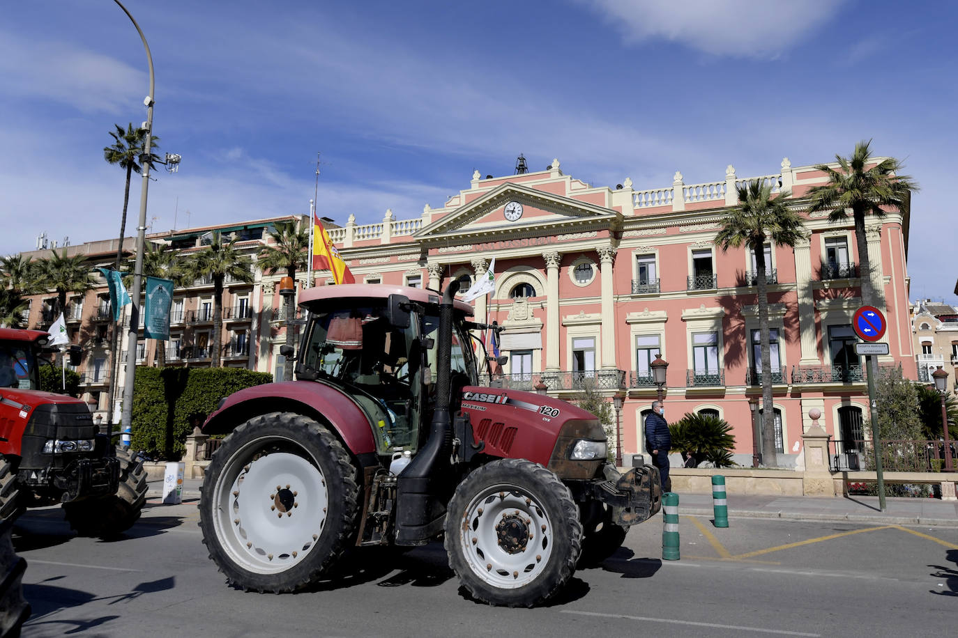 Fotos: Más de 500 tractores y camiones toman este miércoles Murcia en la manifestación del campo