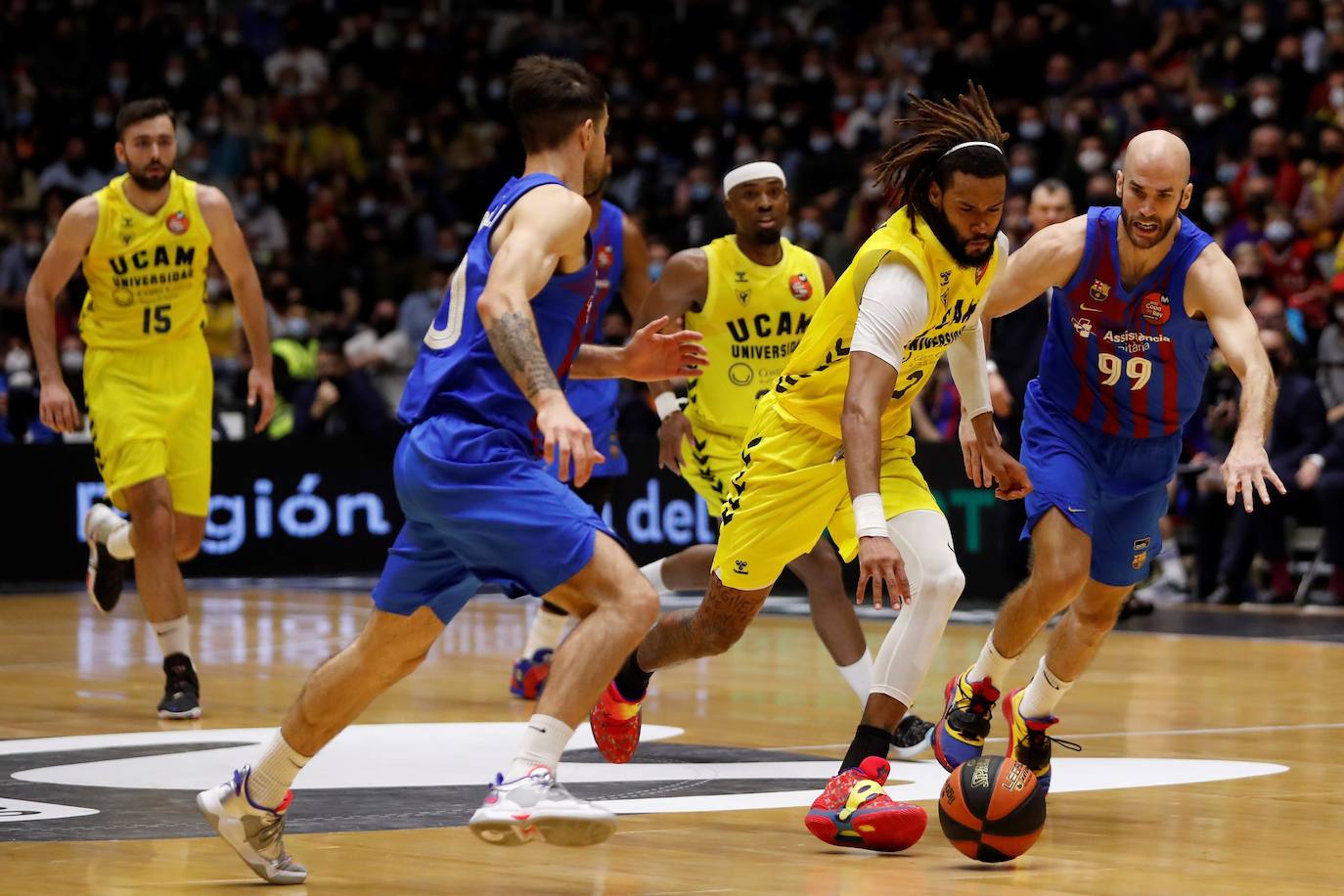 Fotos: La derrota del UCAM en la semifinal de la Copa dle Rey, en imágenes