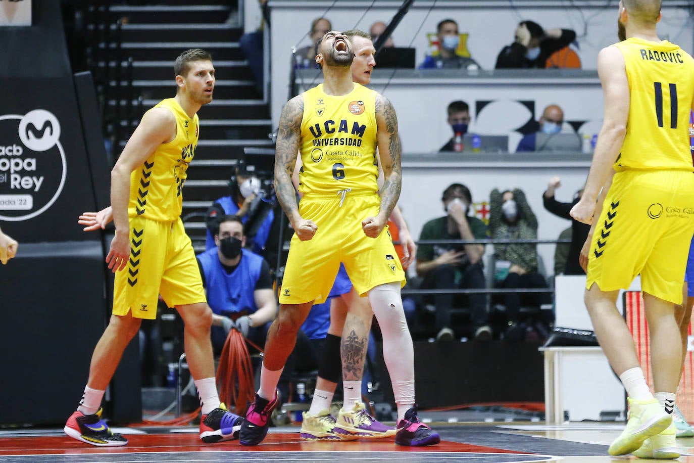 Fotos: La derrota del UCAM en la semifinal de la Copa dle Rey, en imágenes