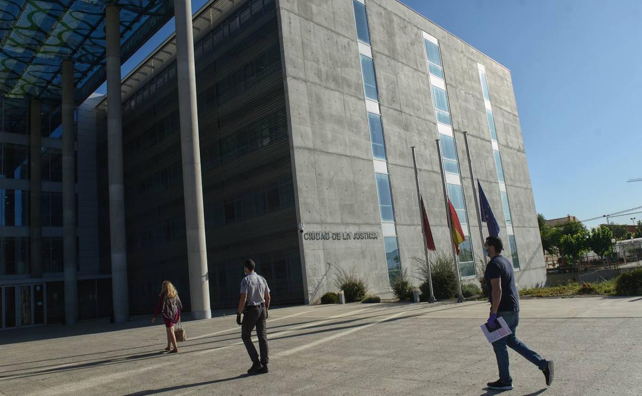 La Ciudad de la Justicia de Murcia, en una foto de archivo.