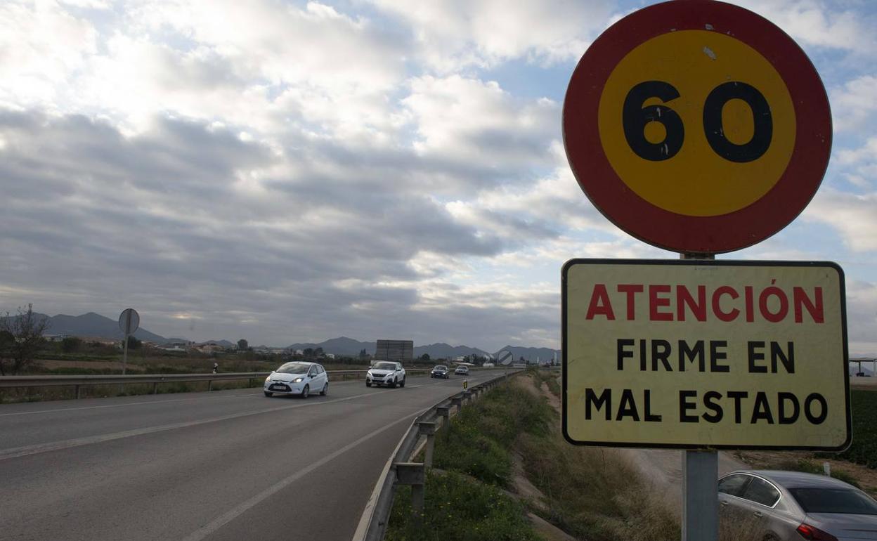 Carretera de Sabic en una imagen de archivo. 
