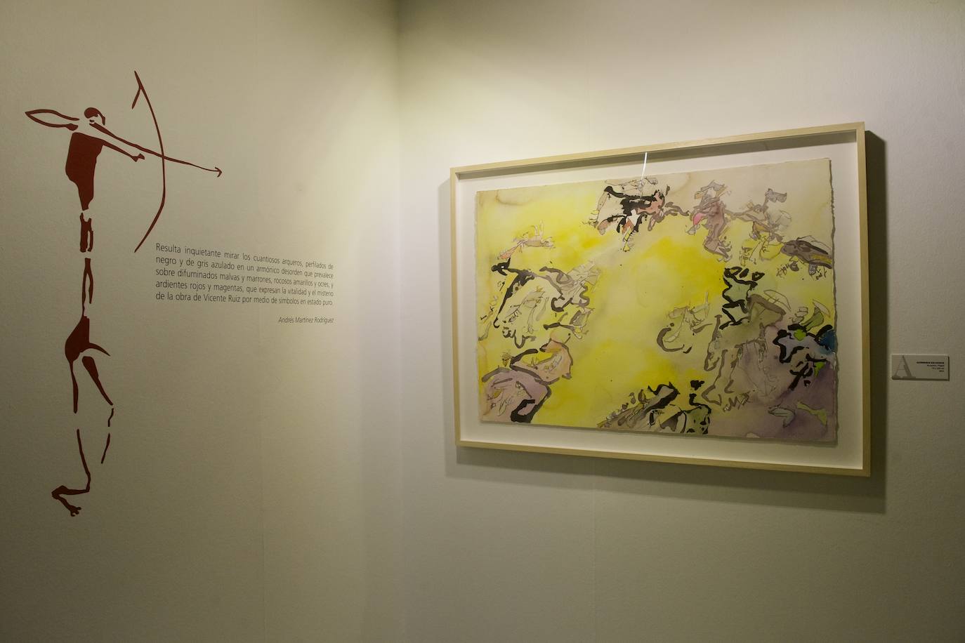 Fotos: Exposición de Vicente Ruiz en el Almudí de Murcia