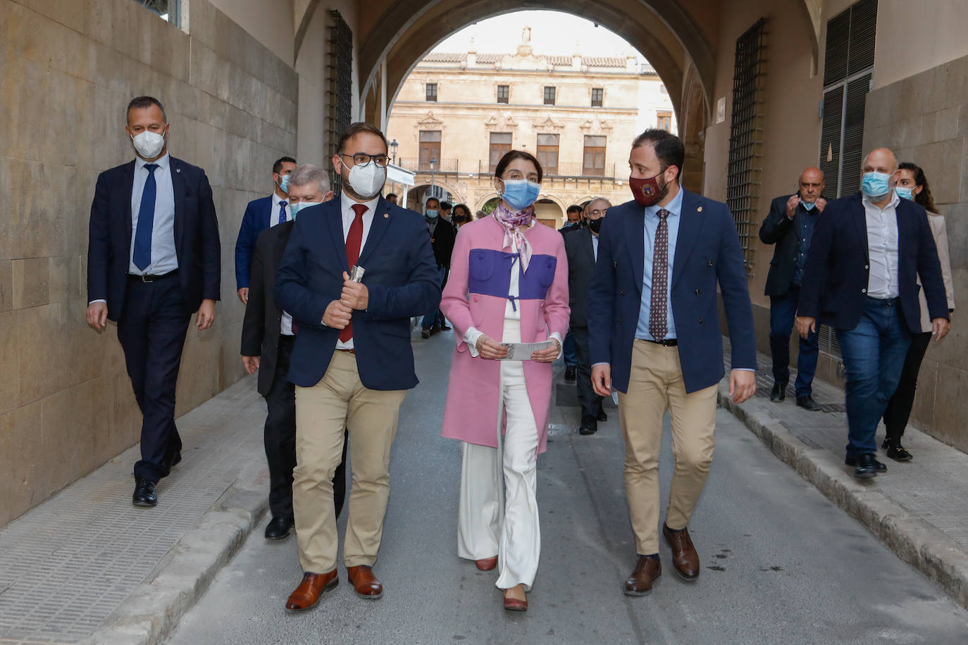 Fotos: La ministra Llop presenta en Lorca el proyecto del Palacio de Justicia