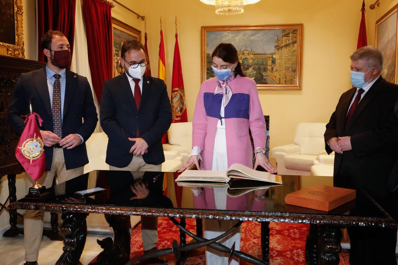 Fotos: La ministra Llop presenta en Lorca el proyecto del Palacio de Justicia