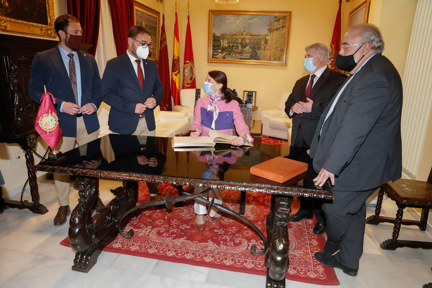 Fotos: La ministra Llop presenta en Lorca el proyecto del Palacio de Justicia