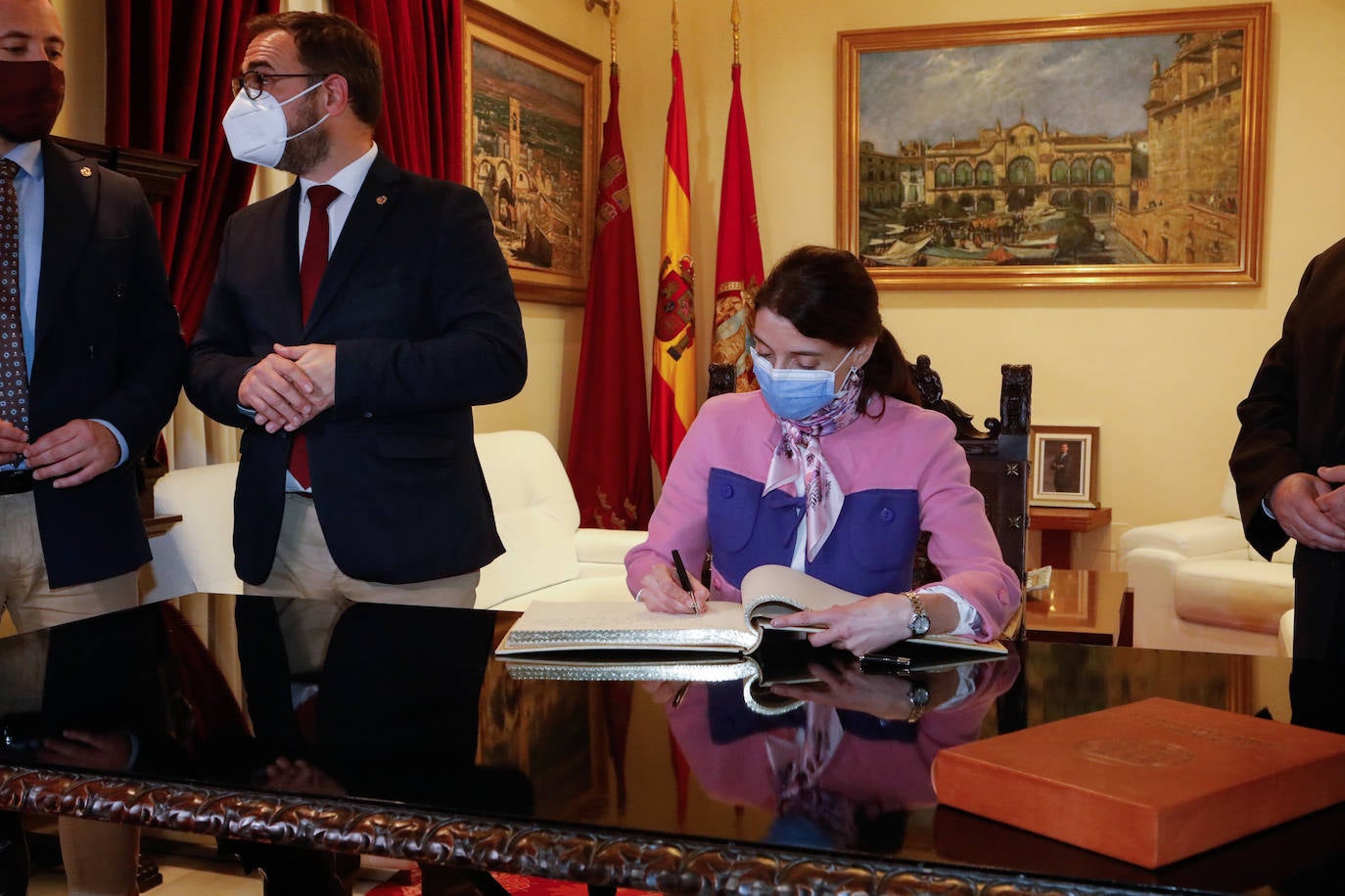 Fotos: La ministra Llop presenta en Lorca el proyecto del Palacio de Justicia