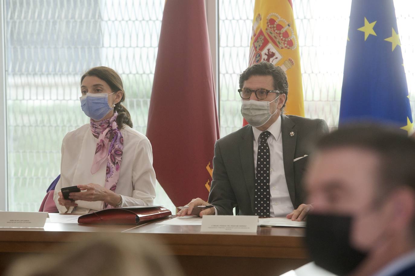 Fotos: El Ministerio de Justicia anuncia 100 millones de inversión en la Región de Murcia