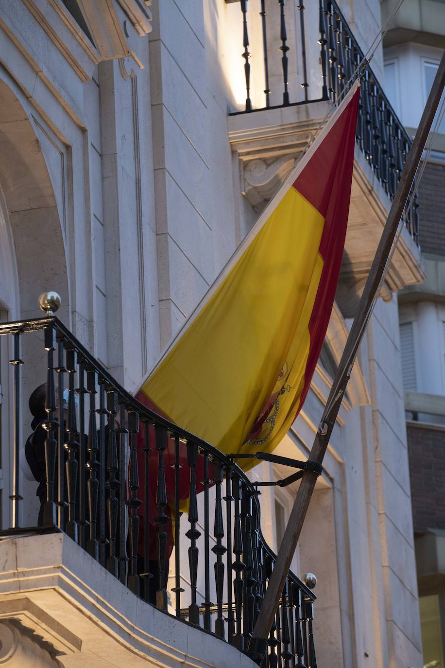 Fotos: Infantería de Marina anticipa la Semana Santa en Cartagena con su piquete