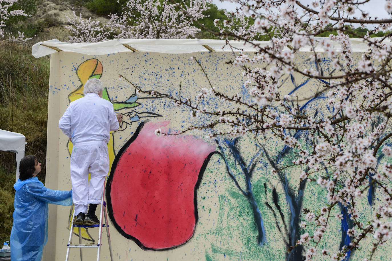 Fotos: Gabarrón une arte y naturaleza