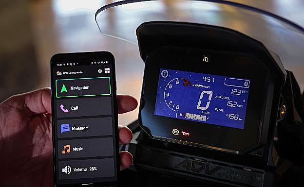 Instrumentación con conexión por bluetooth
