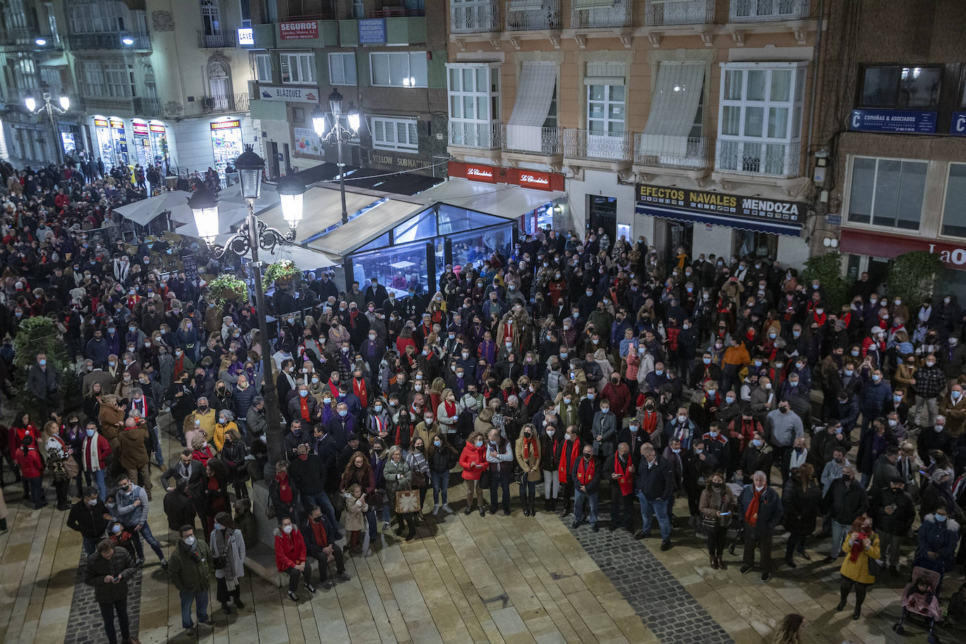 Fotos: Una Llamada de ilusión después de tres años sin procesiones en Cartagena