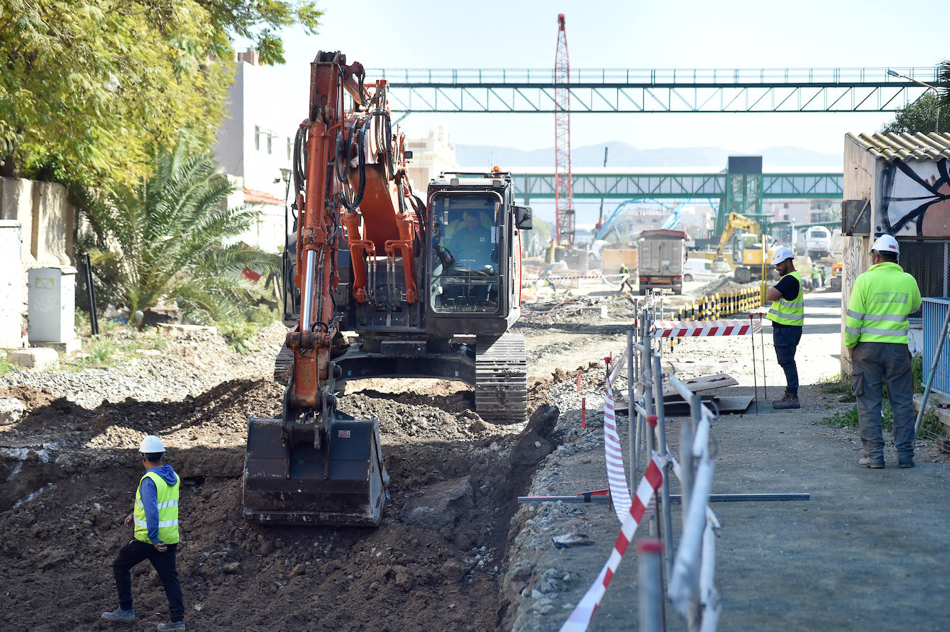 Fotos: Retirada de las vías y de las instalaciones de circulación en Barriomar