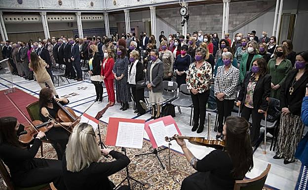 Galería. Las imágenes del homenaje