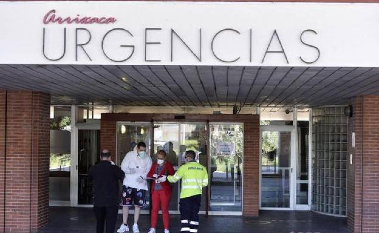 Puerta de Urgencias de La Arrixaca, en una imagen de archivo.