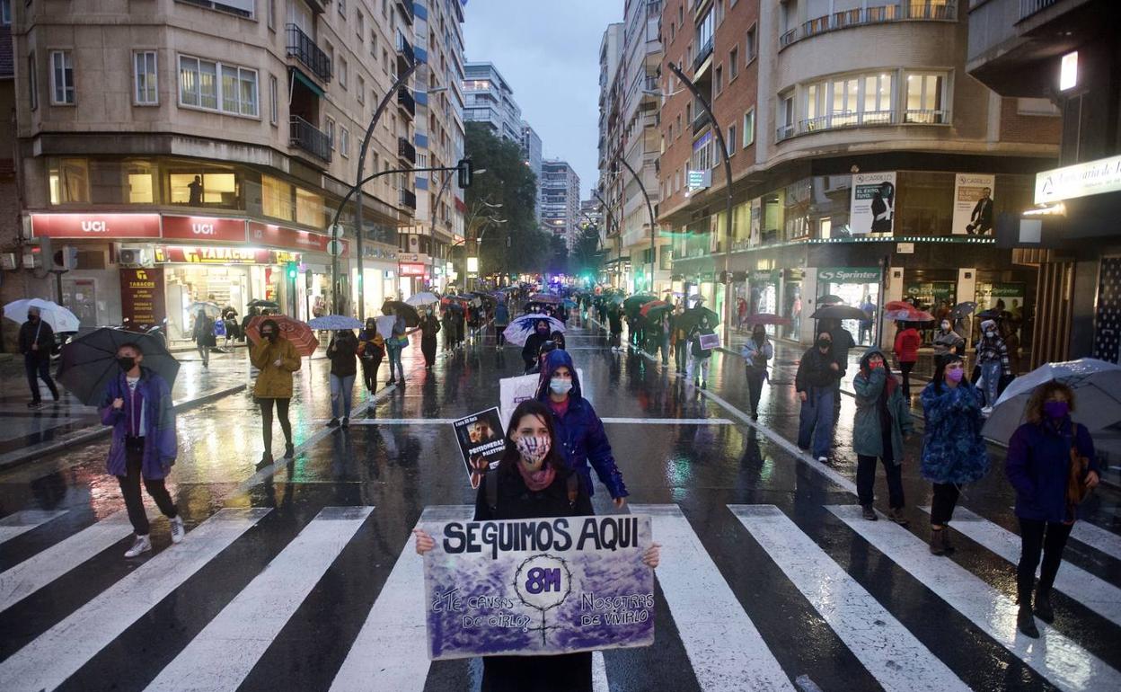 Imagen de archivo de la manifestación de año pasado.