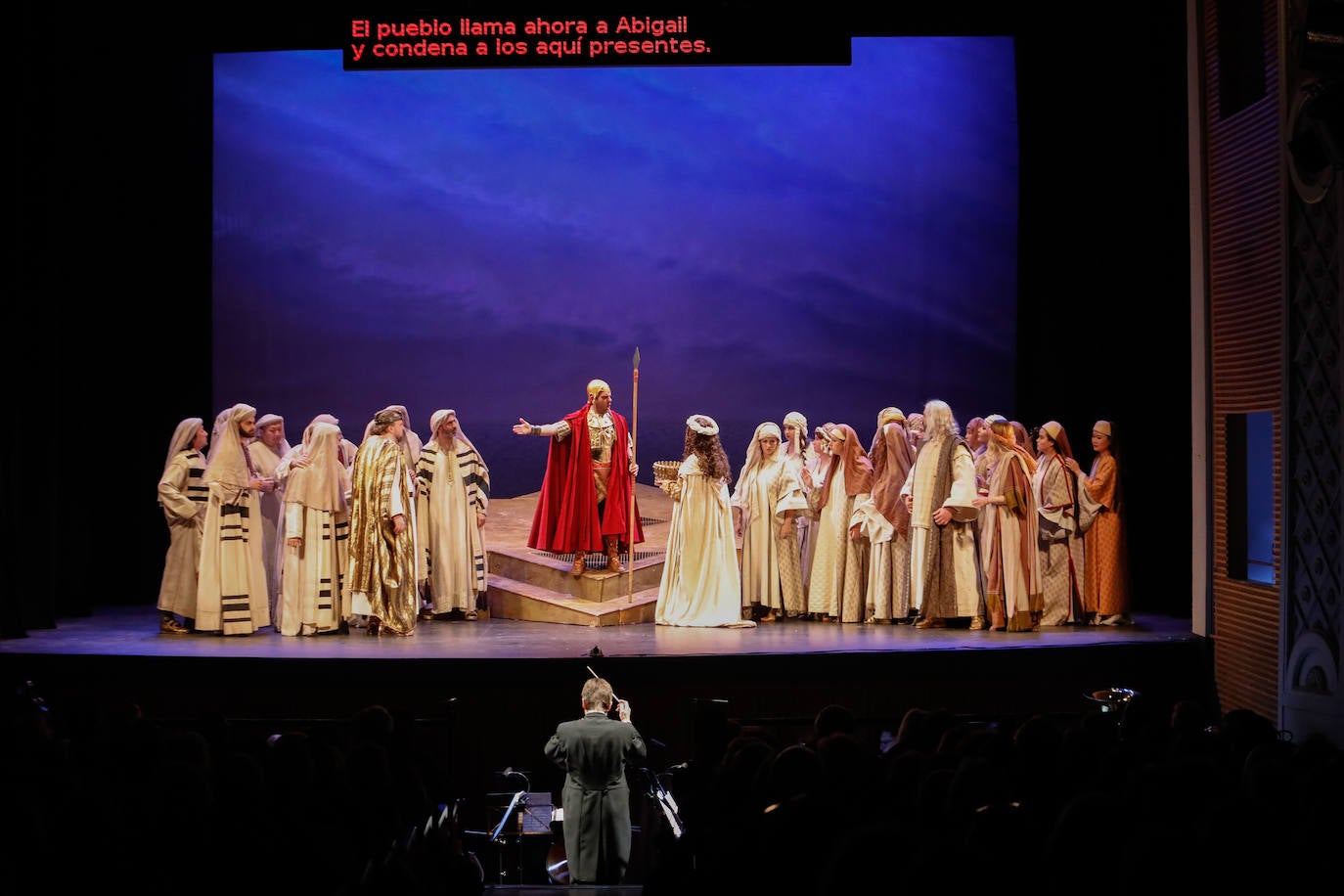 Fotos: Homenaje a Ucrania en el aniversario de &#039;Nabucco&#039; en el teatro Guerra de Lorca