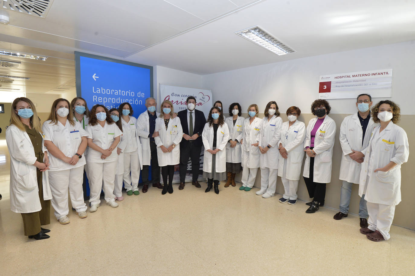 Fotos: Inauguración del nuevo laboratorio de reproducción asistida de La Arrixaca