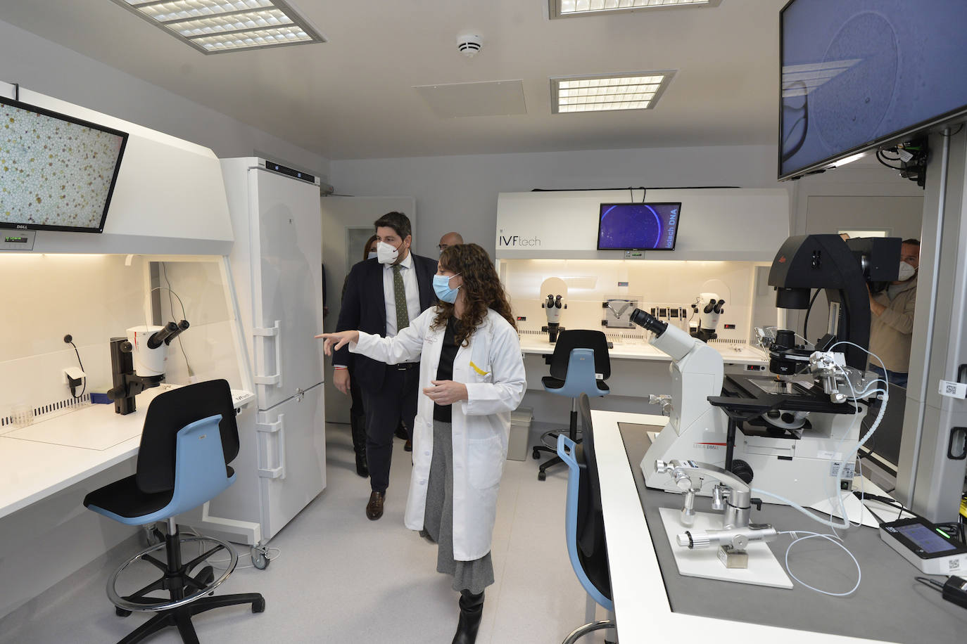 Fotos: Inauguración del nuevo laboratorio de reproducción asistida de La Arrixaca