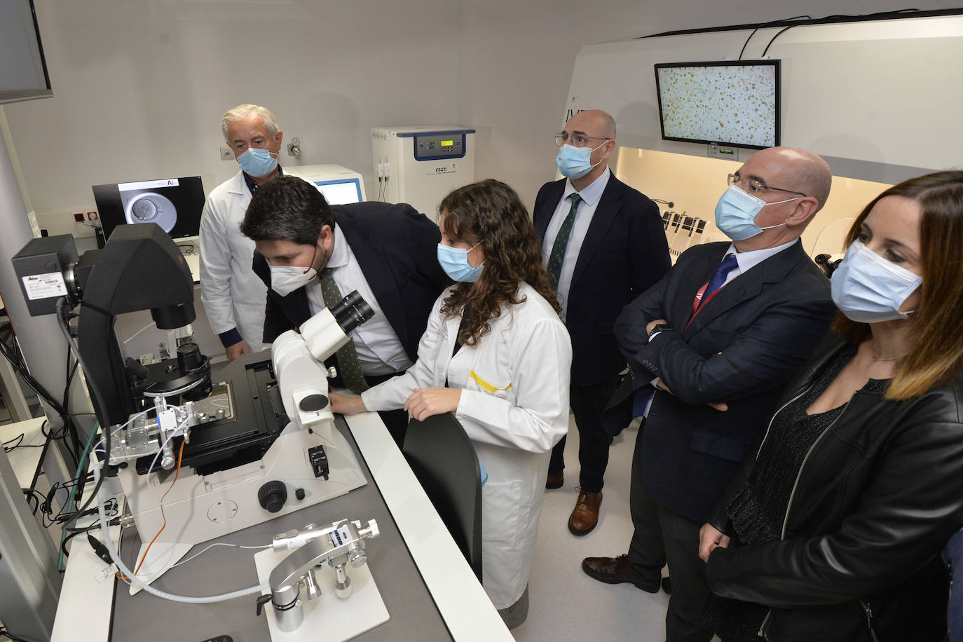 Fotos: Inauguración del nuevo laboratorio de reproducción asistida de La Arrixaca