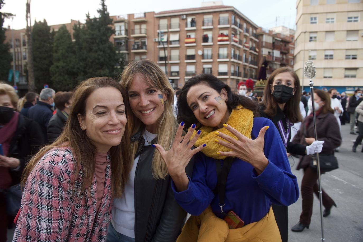 Fotos: Una procesión para la historia de Murcia el día en que la Morenica no pudo bajar del santuario