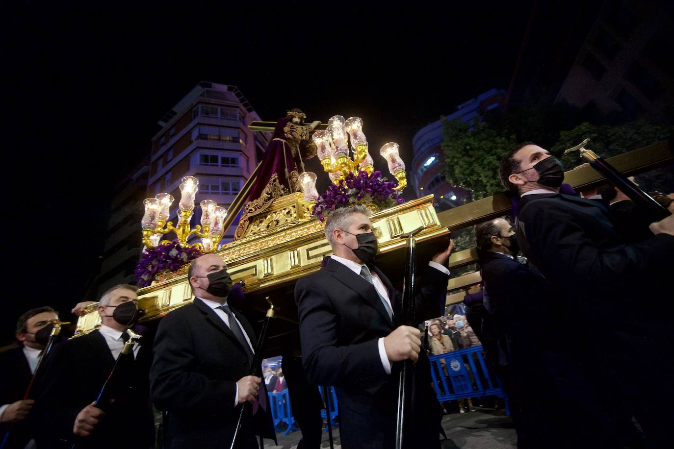 Fotos: Una procesión para la historia de Murcia el día en que la Morenica no pudo bajar del santuario