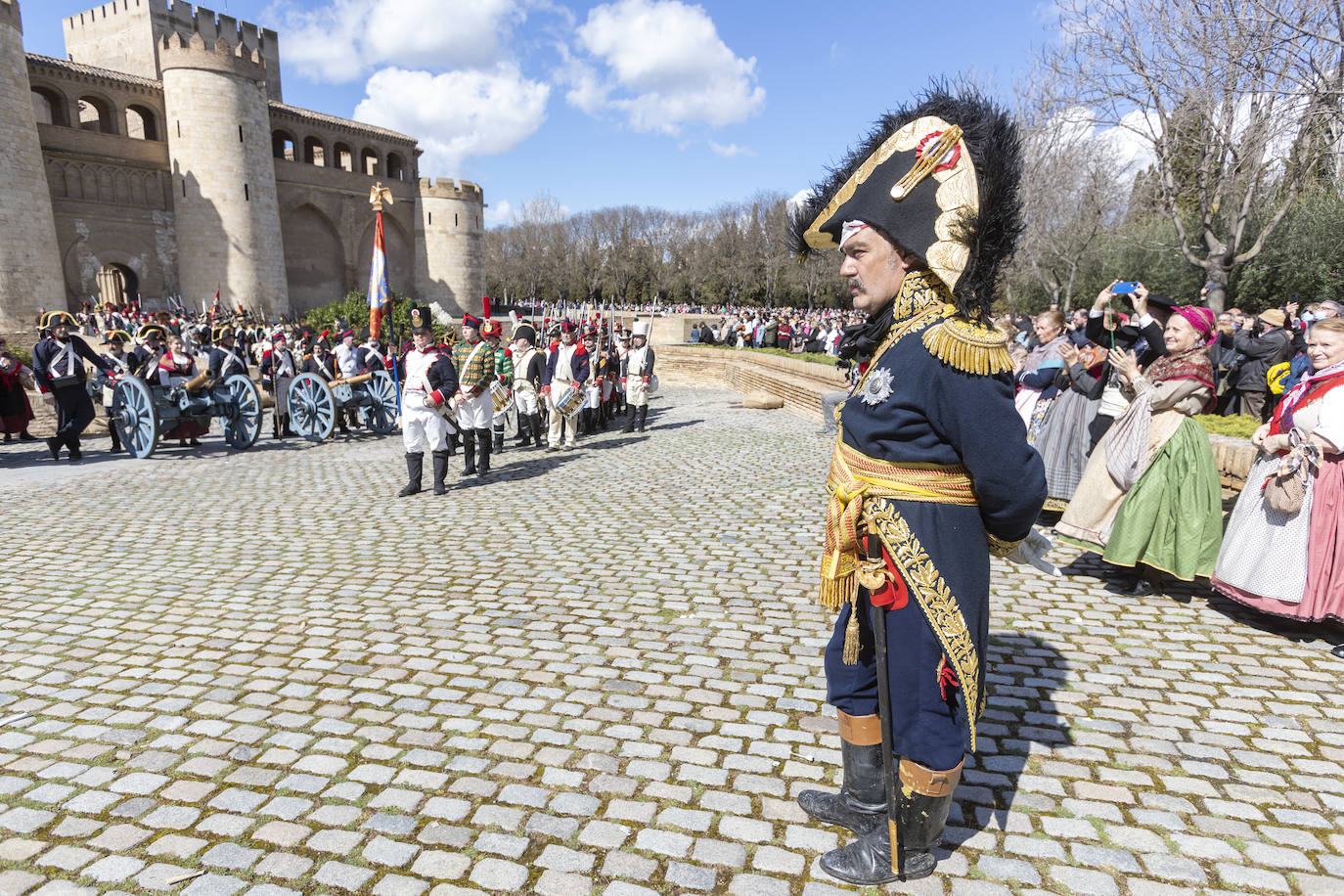 Fotos: Recreación de los Sitios de Zaragoza