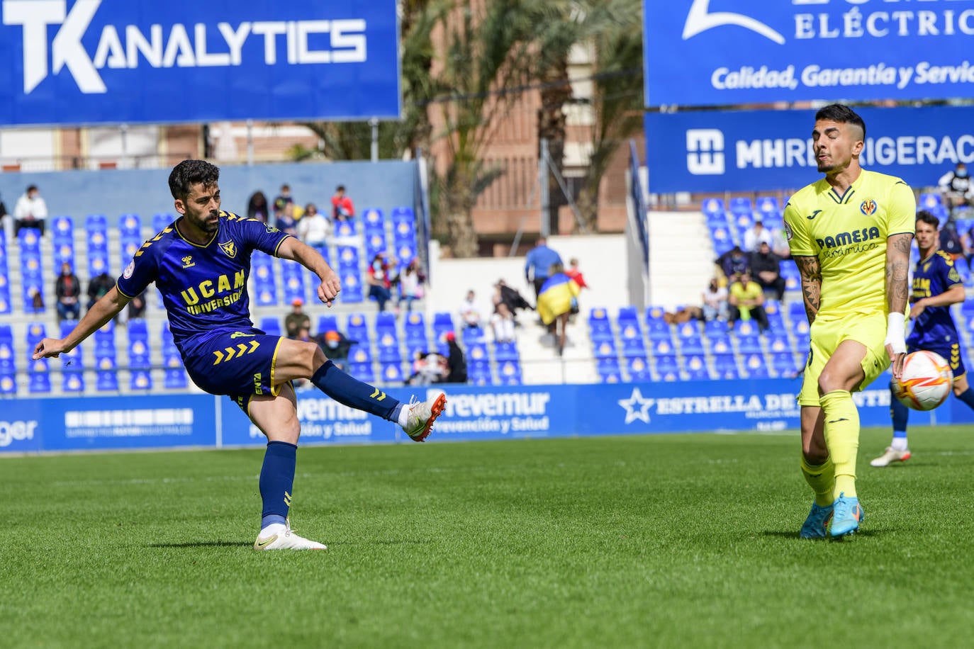 Fotos: La derrota del UCAM Murcia ante el Villarreal B, en imágenes