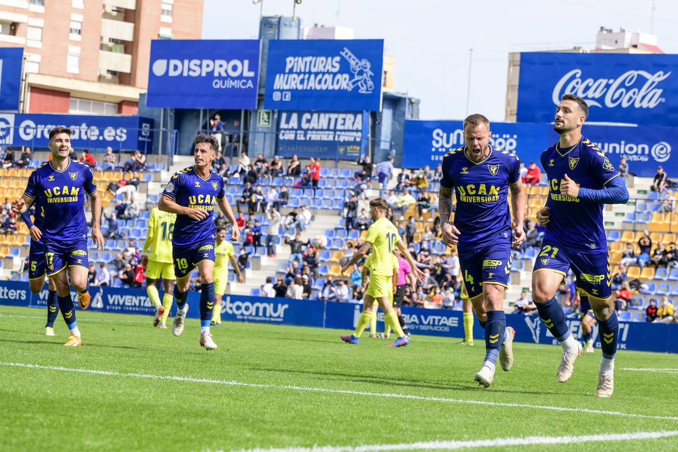 Fotos: La derrota del UCAM Murcia ante el Villarreal B, en imágenes