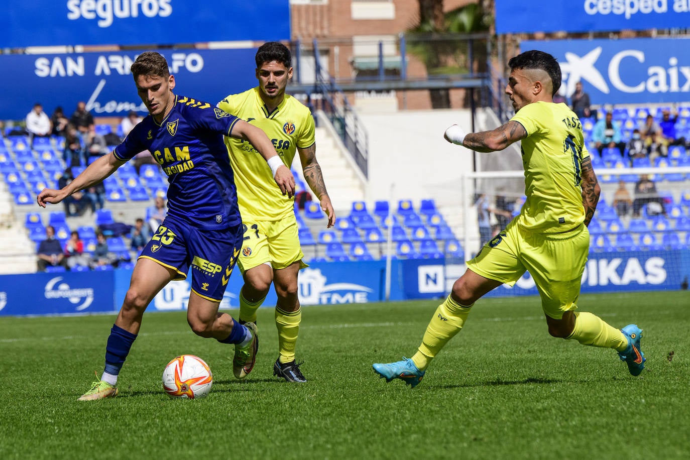 Fotos: La derrota del UCAM Murcia ante el Villarreal B, en imágenes