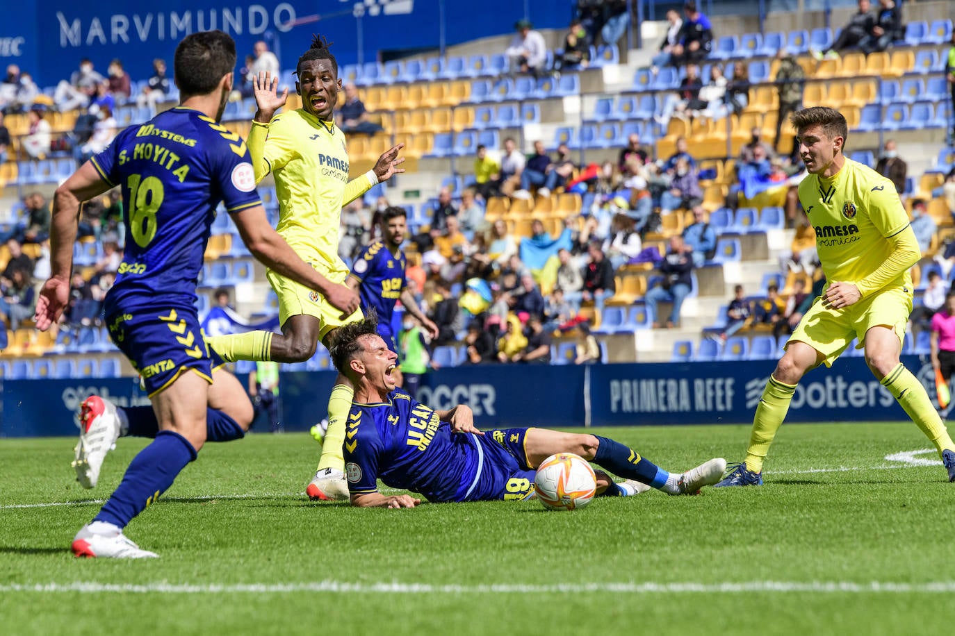 Fotos: La derrota del UCAM Murcia ante el Villarreal B, en imágenes