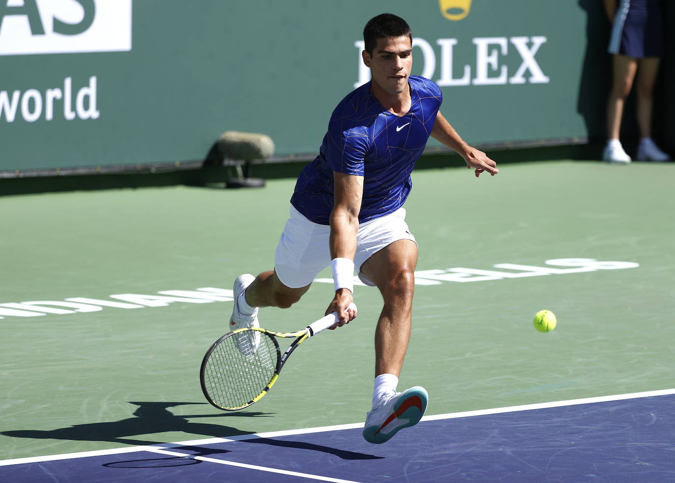 Fotos: Carlos Alcaraz destroza a Bautista en Indian Wells